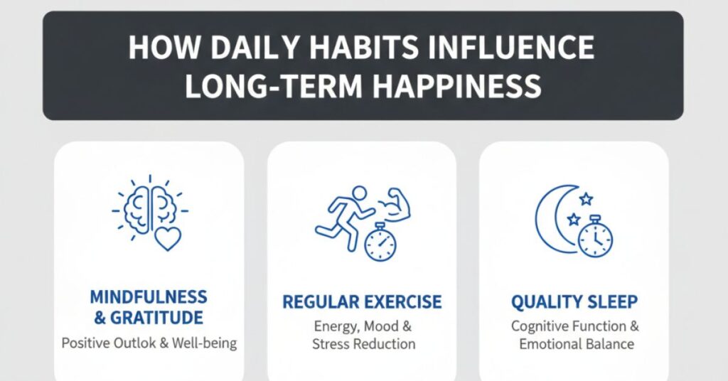 How Daily Habits Influence Long-Term Happiness