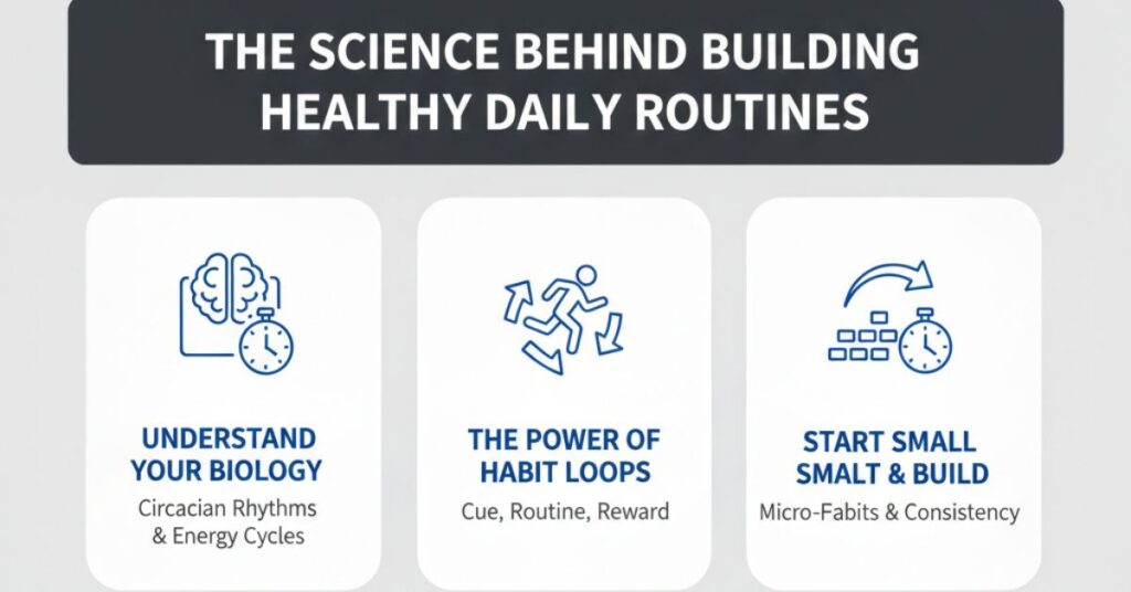 The Science Behind Building Healthy Daily Routines